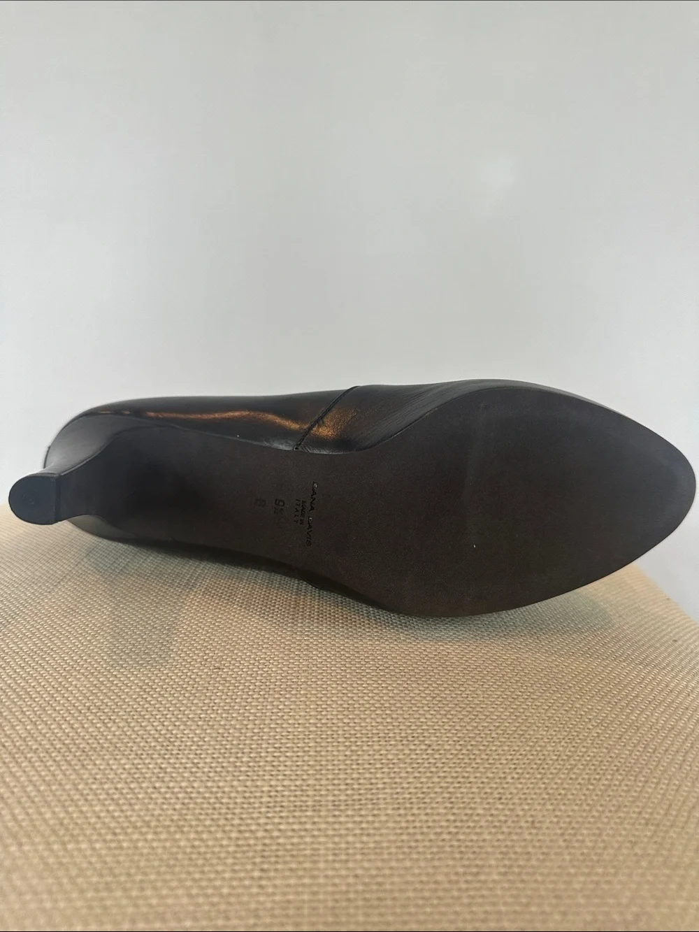 Dana Davis Lara Italian Leather Boots 9.5B